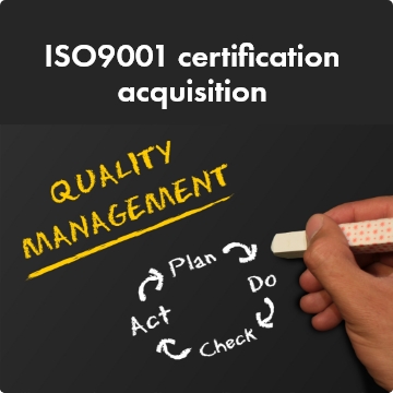 ISO9001 certification